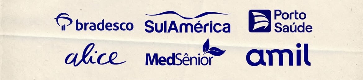 Operadoras: Bradesco, SulAmérica, Porto Saúde, Alice, MedSênior e Amil